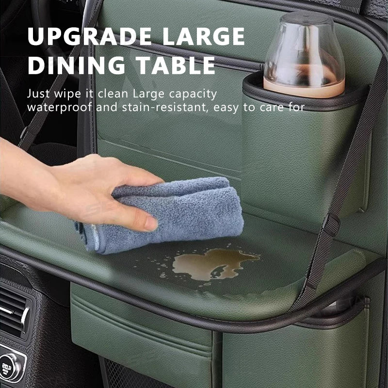 🚗 SEAMETAL Car Backseat Organizer with Tray
