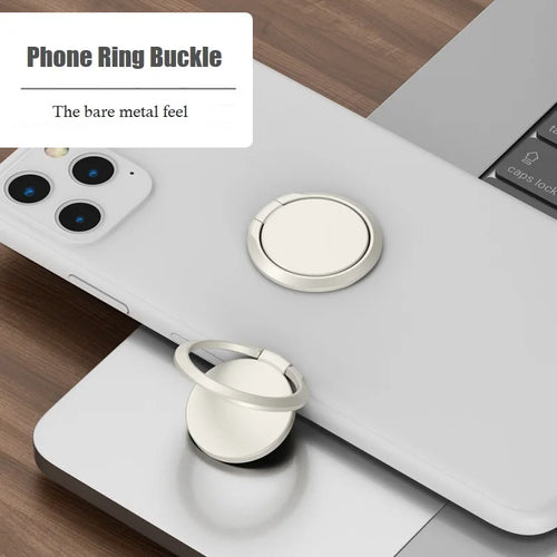 📱 360° Magnetic Finger Ring Phone Holder & Car Stand