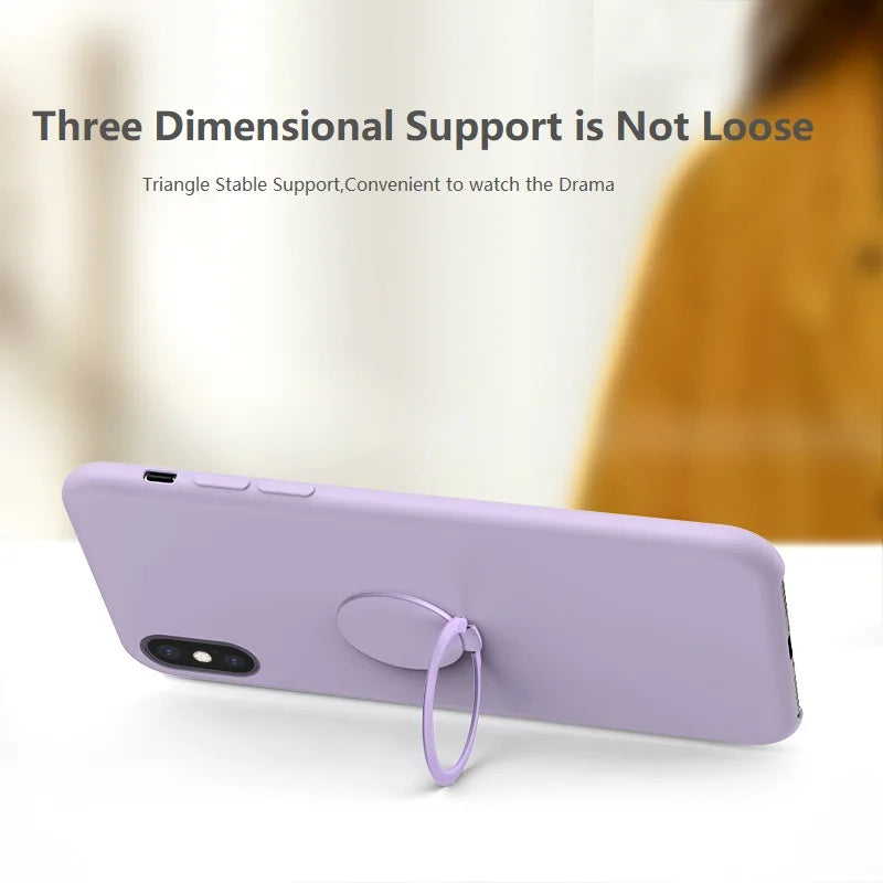 📱 360° Magnetic Finger Ring Phone Holder & Car Stand