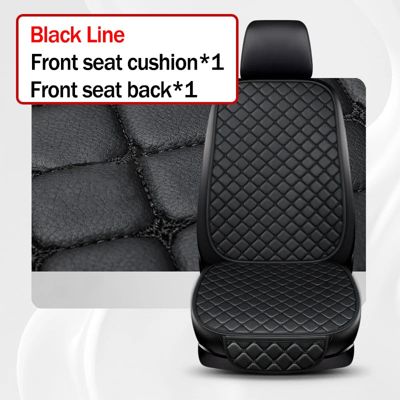 🚗 Kcimo Universal PU Leather Car Seat Cushion