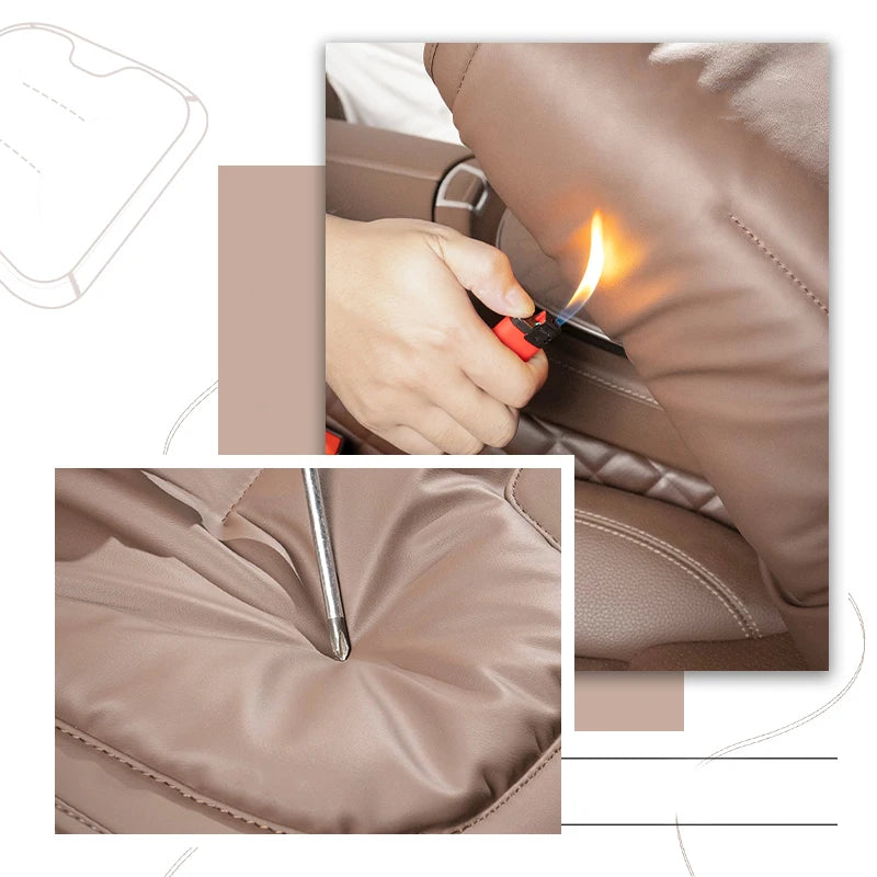 🚘 Universal Leather Car Seat Cushion Cover