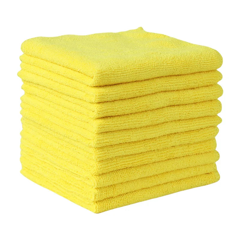 🧽 High Absorbent Microfiber Cleaning Cloths (1/10 Pack)
