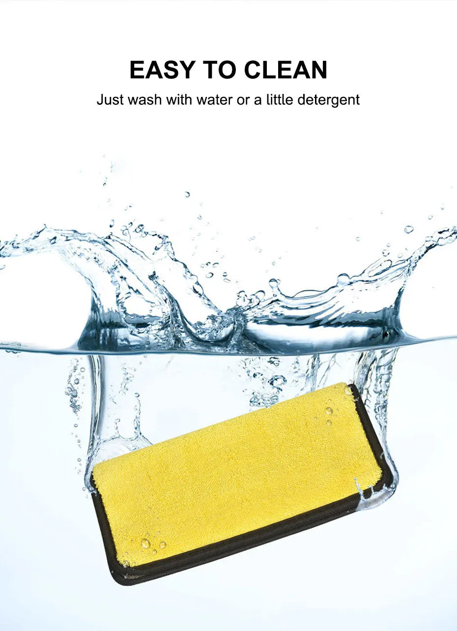 🚗 SEAMETAL Microfiber Car Wash Towel – Ultra Soft 400GSM