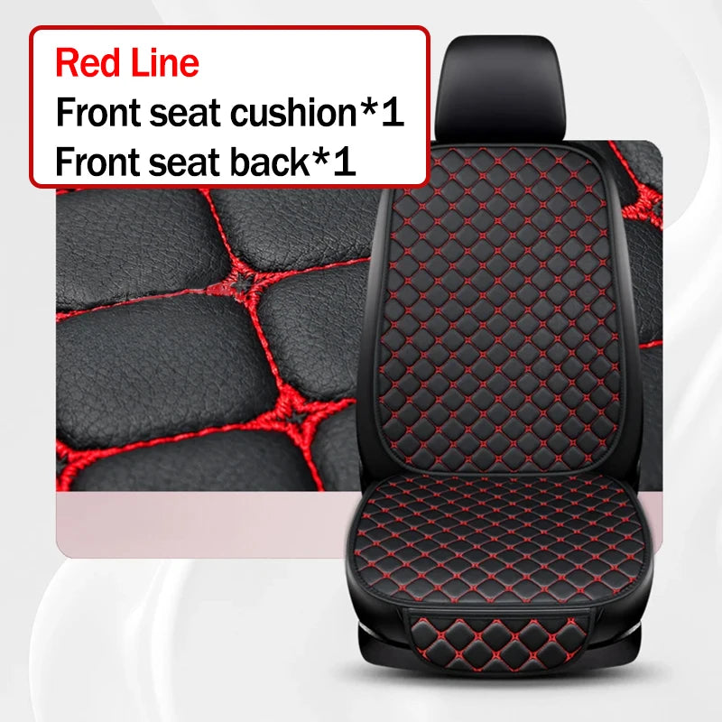 🚗 Kcimo Universal PU Leather Car Seat Cushion