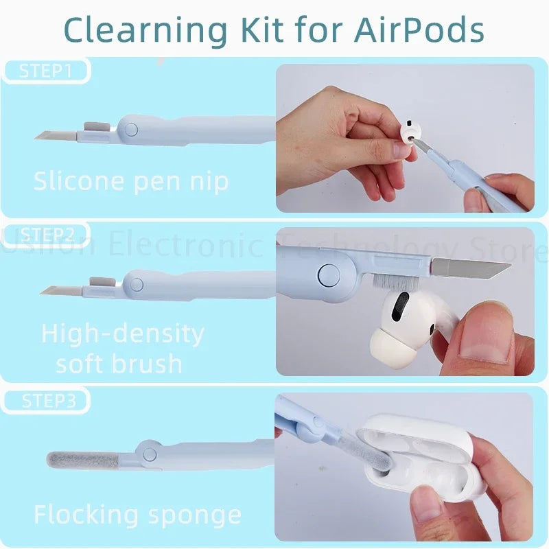 💻 7-in-1 Keyboard & Gadget Cleaning Kit