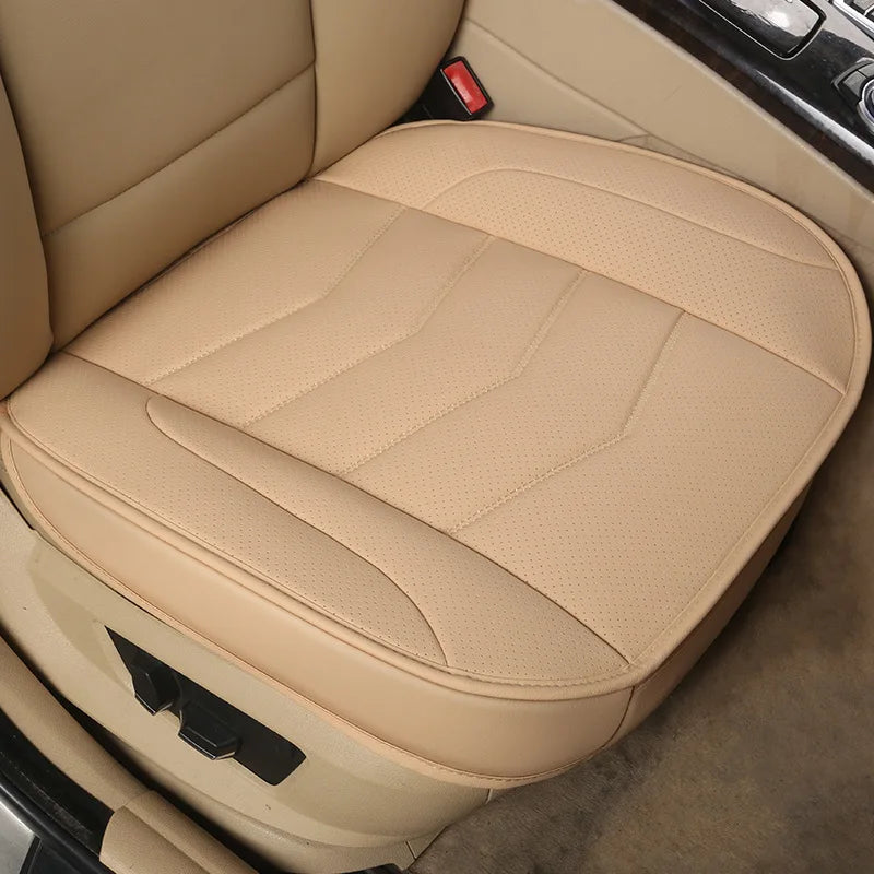 🚘 Leather Car Seat Cover – Breathable Cushion Mat
