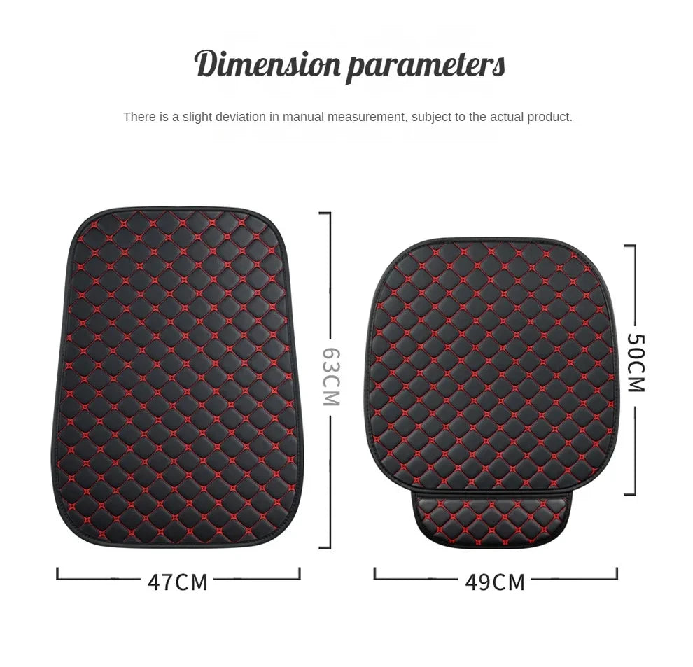 🚗 Kcimo Universal PU Leather Car Seat Cushion