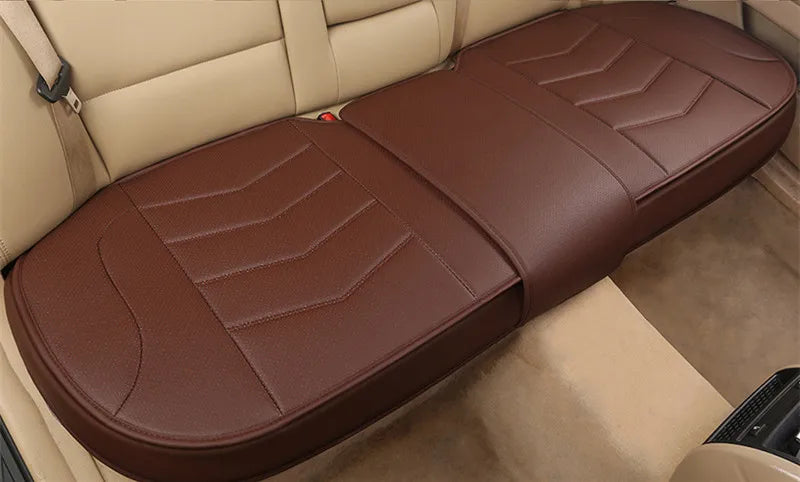 🚘 Leather Car Seat Cover – Breathable Cushion Mat