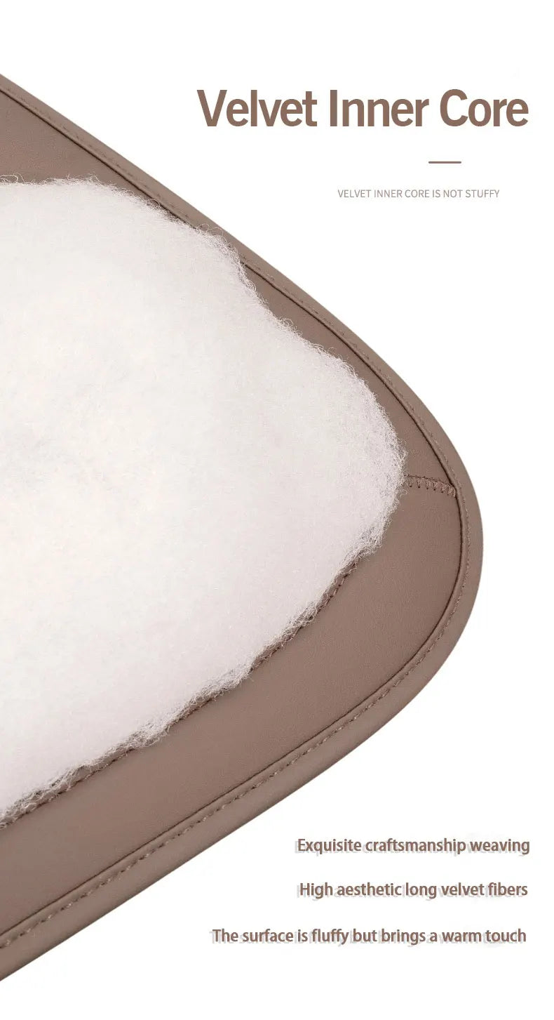 🚘 Universal Leather Car Seat Cushion Cover