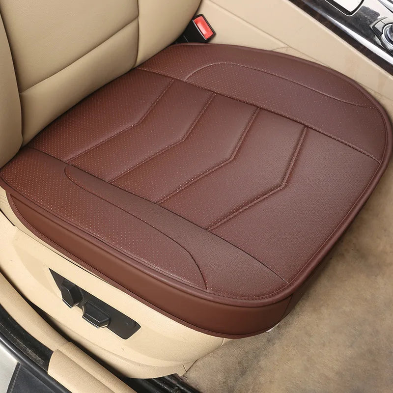 🚘 Leather Car Seat Cover – Breathable Cushion Mat