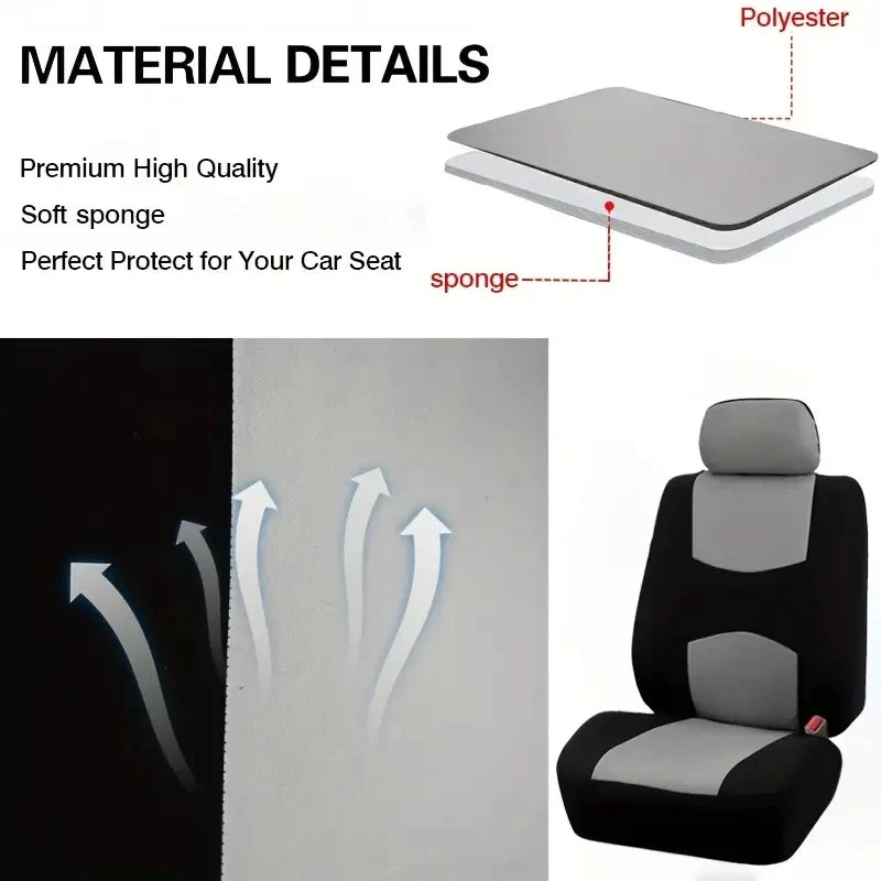 🚗 AUTO PLUS Universal Car Seat Cover