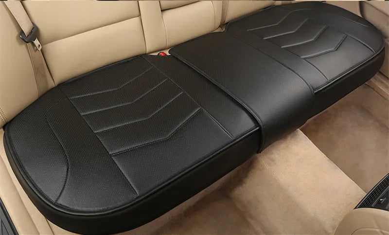 🚘 Leather Car Seat Cover – Breathable Cushion Mat