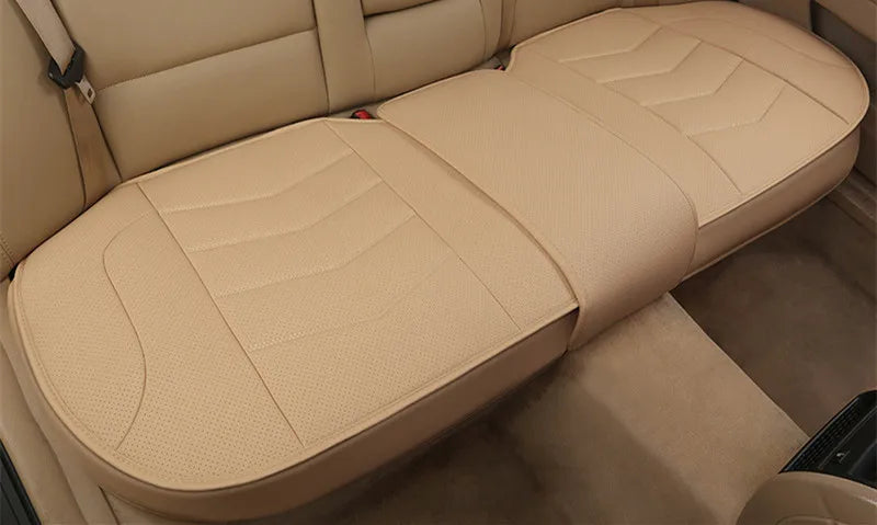 🚘 Leather Car Seat Cover – Breathable Cushion Mat