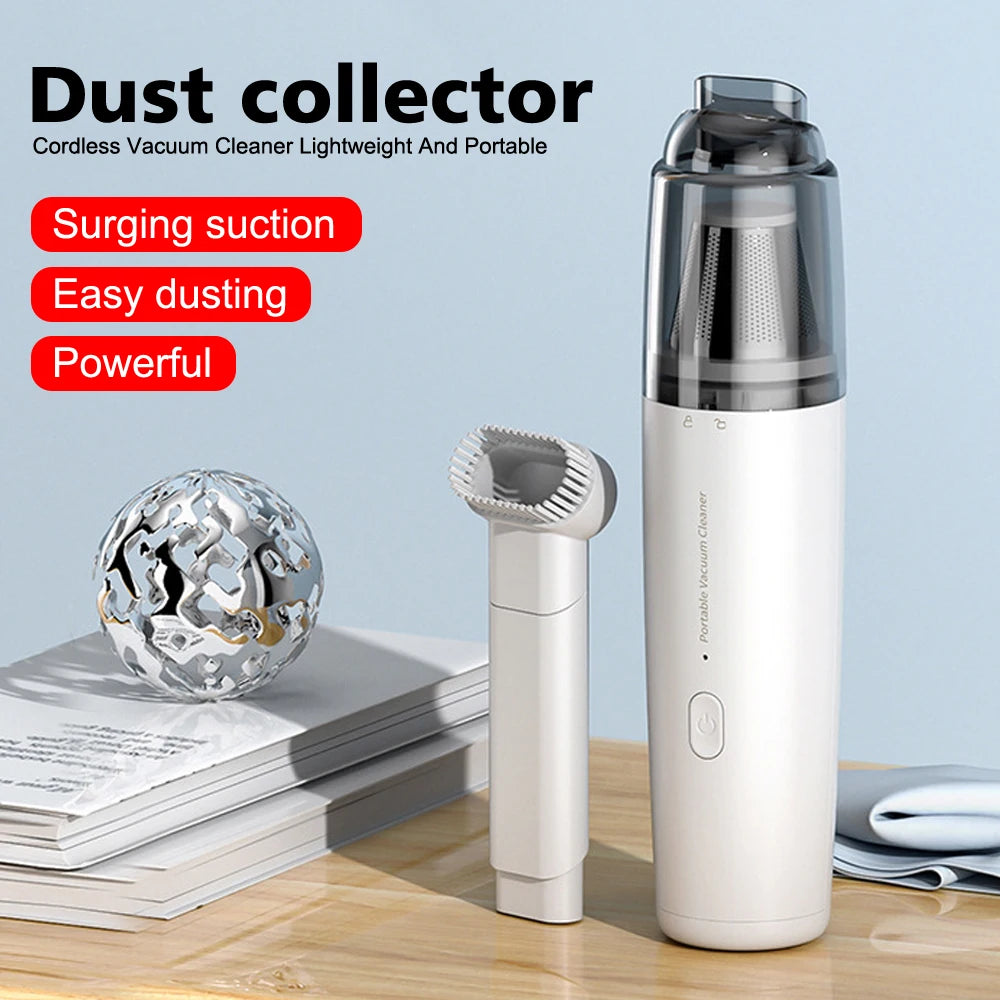🚗 Mini Portable Car Vacuum – High Power Dual-Use