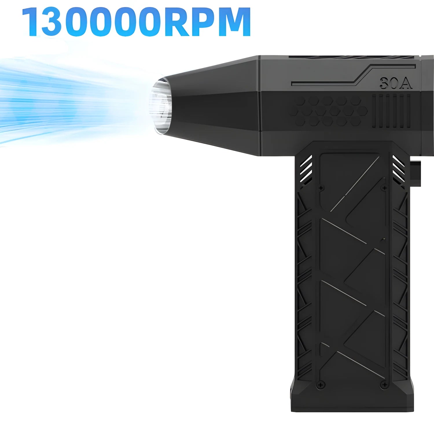 💨 Mini Turbo Jet Fan – 130,000RPM Electric Air Blower