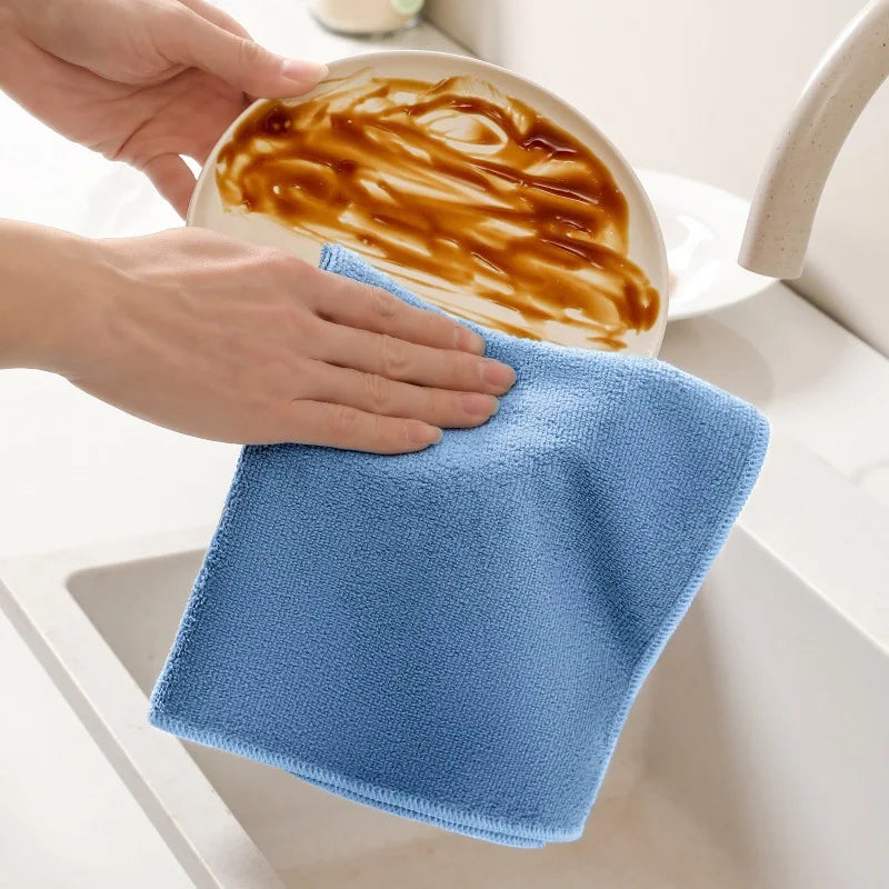 🧽 High Absorbent Microfiber Cleaning Cloths (1/10 Pack)