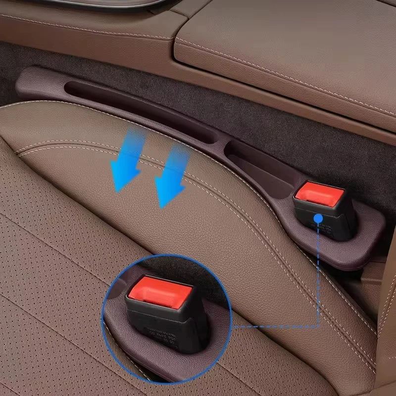 🚘 2PCS Universal Car Seat Gap Filler Strip