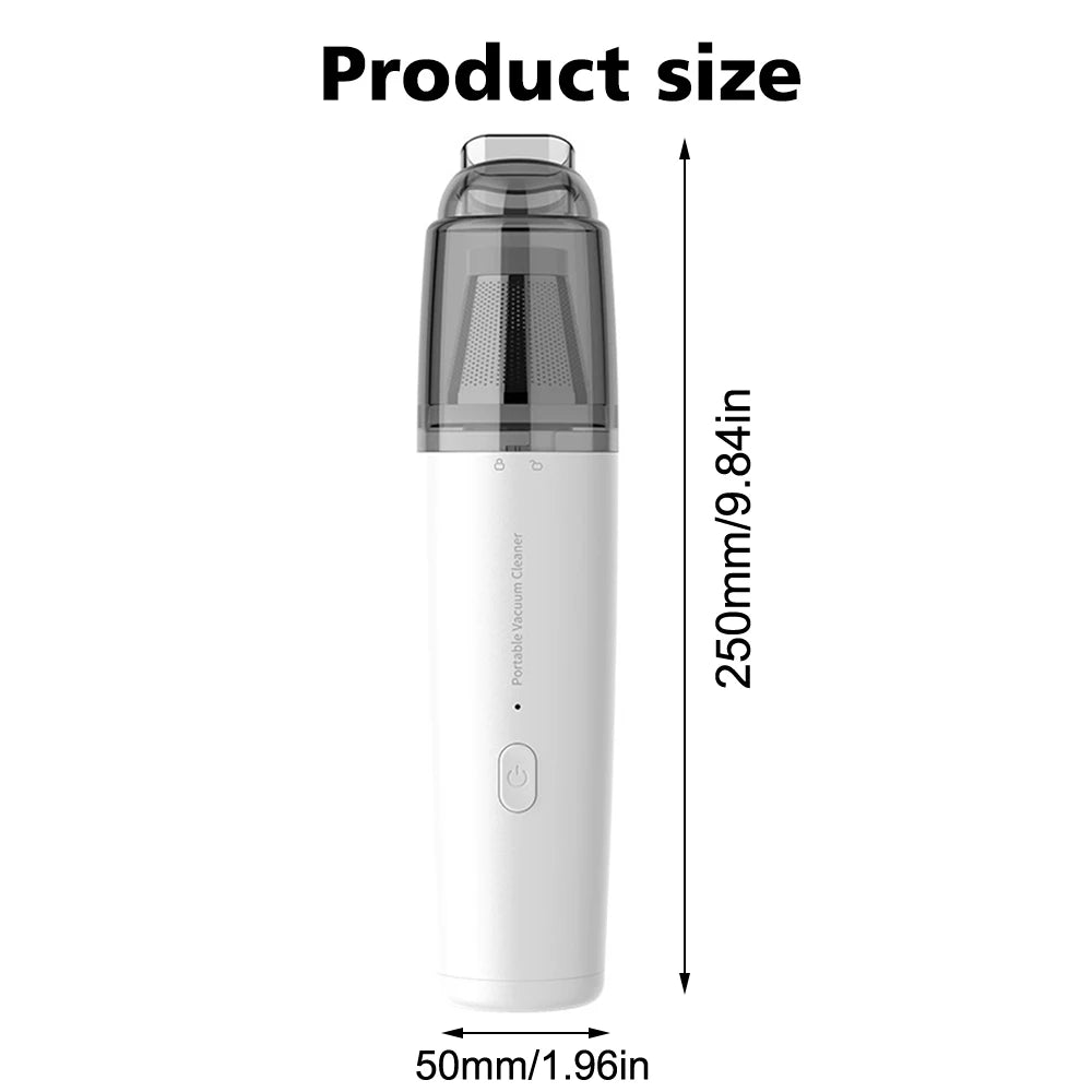 🚗 Mini Portable Car Vacuum – High Power Dual-Use