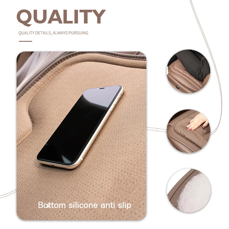 🚘 Universal Leather Car Seat Cushion Cover