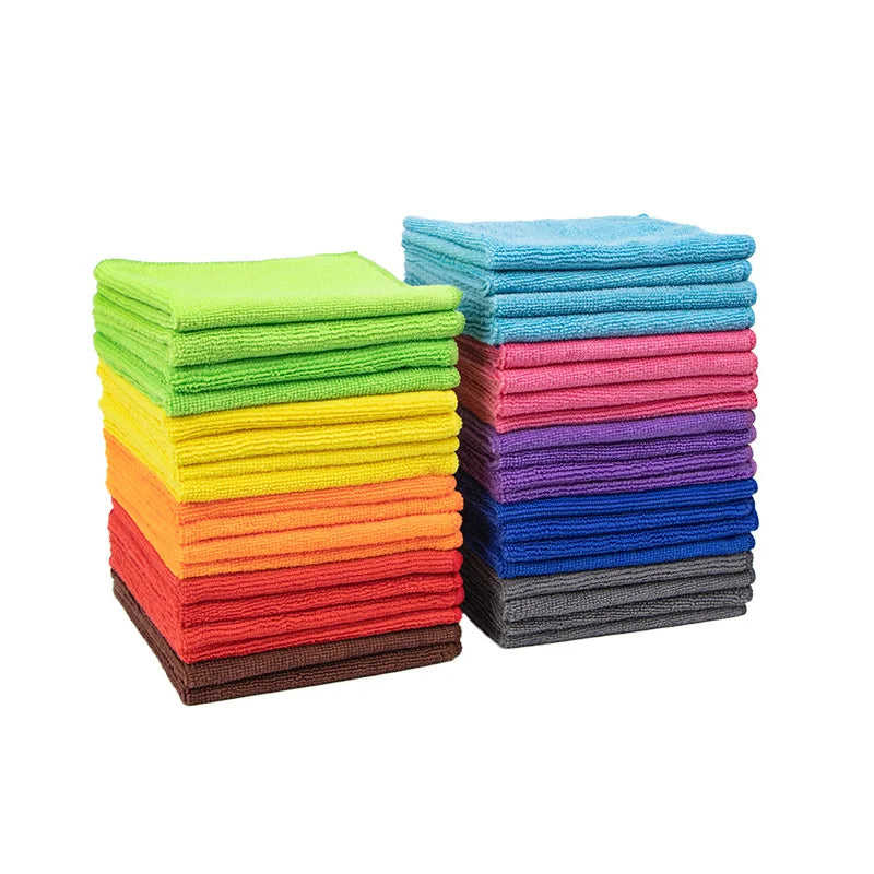 🧽 High Absorbent Microfiber Cleaning Cloths (1/10 Pack)