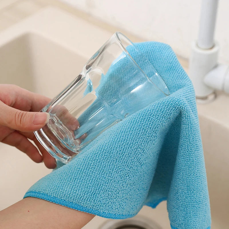 🧽 High Absorbent Microfiber Cleaning Cloths (1/10 Pack)