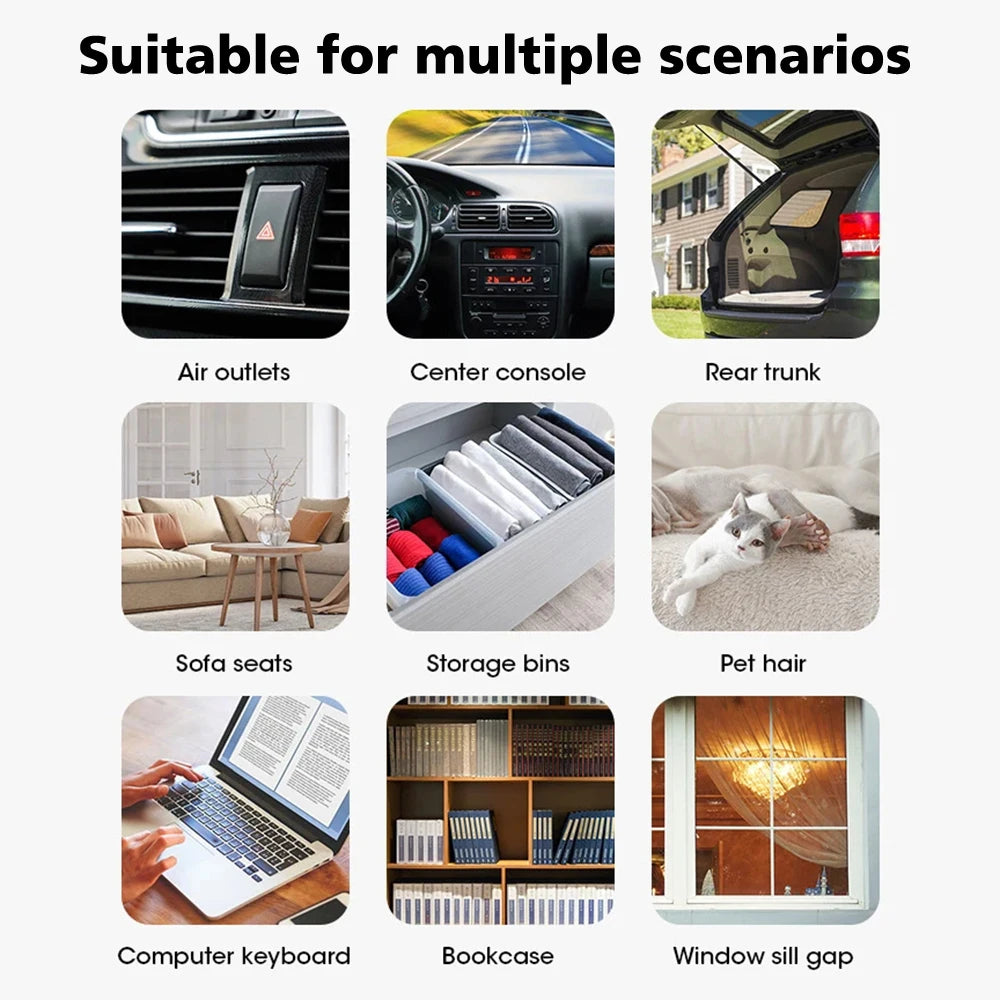 🚗 Mini Portable Car Vacuum – High Power Dual-Use