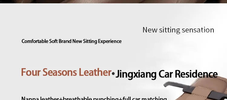 🚘 Universal Leather Car Seat Cushion Cover