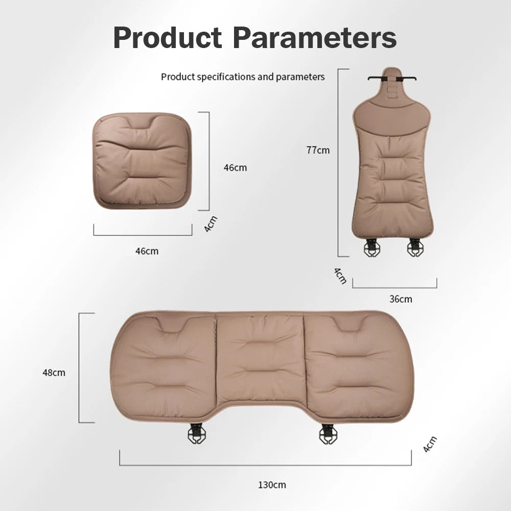 🚘 Universal Leather Car Seat Cushion Cover