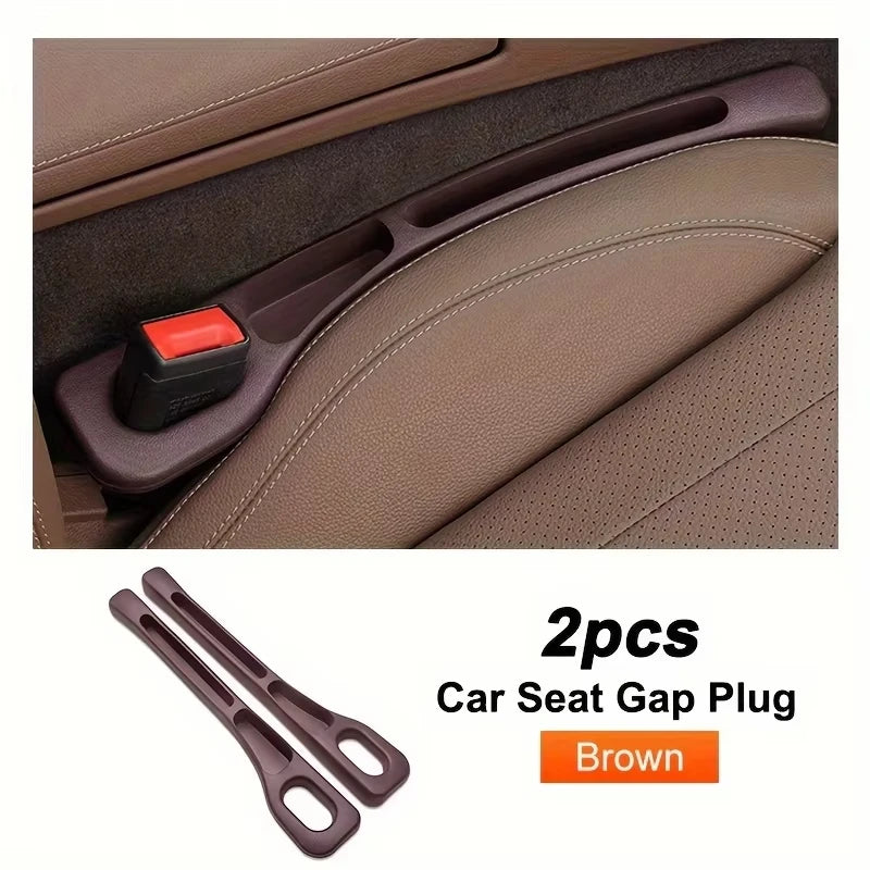 🚘 2PCS Universal Car Seat Gap Filler Strip