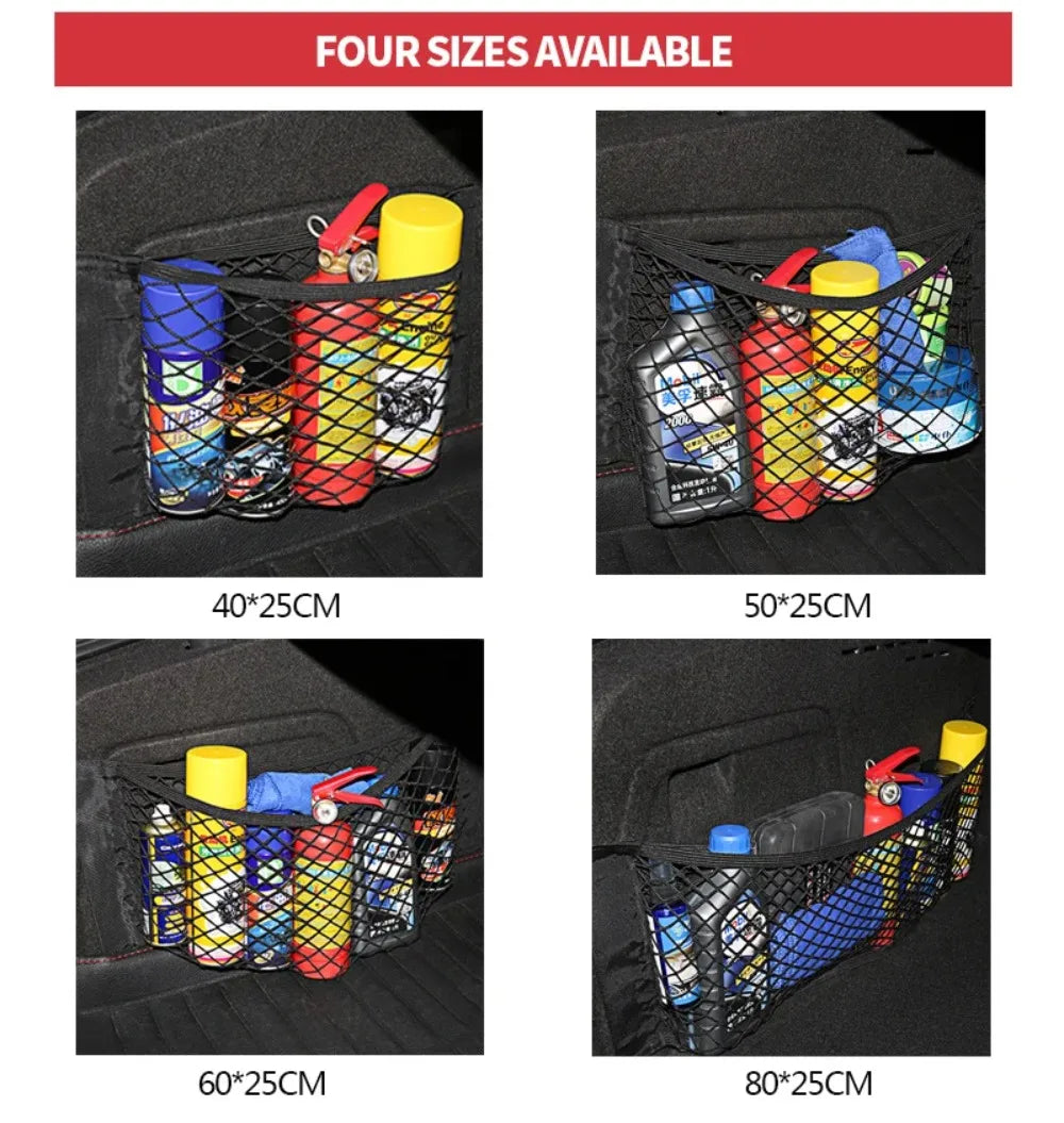 🚙 Car Back Seat Mesh Storage Net Pocket