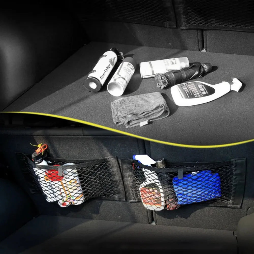 🚙 Car Back Seat Mesh Storage Net Pocket
