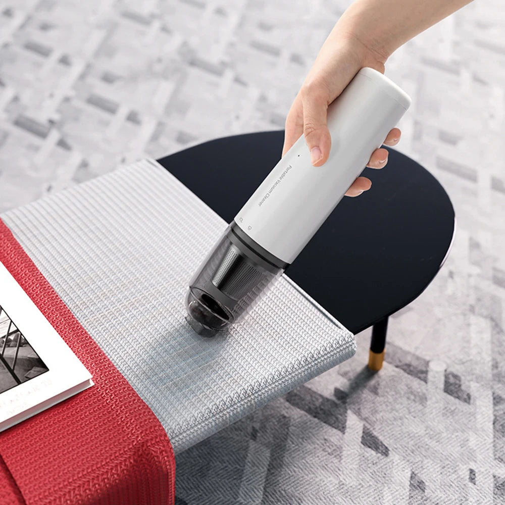 🚗 Mini Portable Car Vacuum – High Power Dual-Use