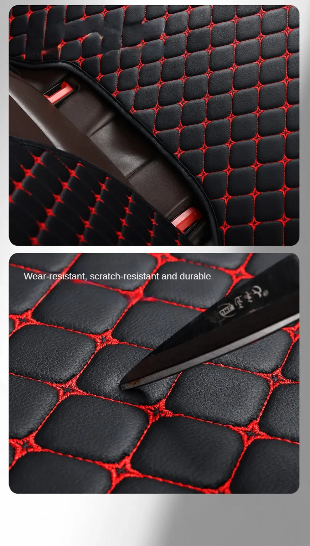 🚗 Kcimo Universal PU Leather Car Seat Cushion