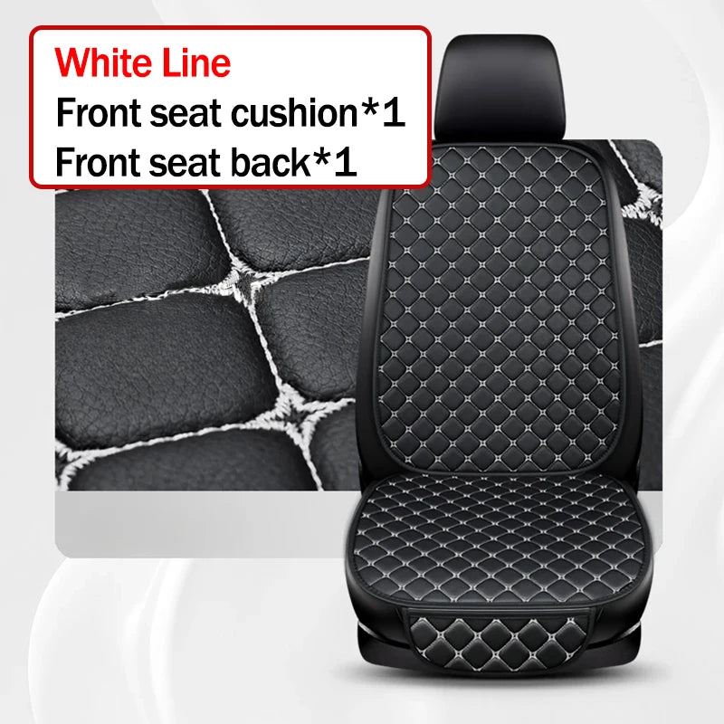 🚗 Kcimo Universal PU Leather Car Seat Cushion