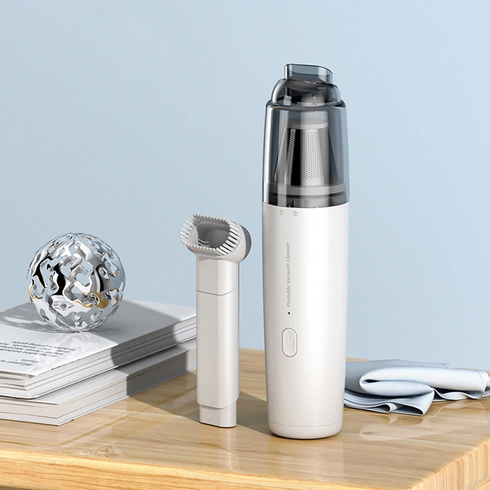 🚗 Mini Portable Car Vacuum – High Power Dual-Use